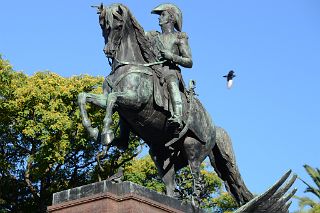 06 Monumento del Libertador Jose de San Martin Close Up Retiro Buenos Aires